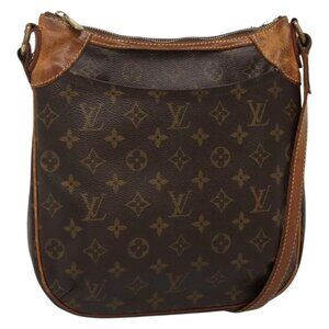 Authentic LOUIS VUITTON Monogram Odeon PM Shoulder Bag M56390 LV